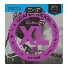Encordoamento para guitarra D'Addario 0,09 EXP120 9-42 - Daddario