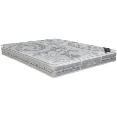 Colchão Queen Castor Super Luxo Latex Slx One Face 158x198x30, Queen