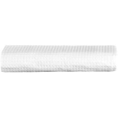 Colcha Casal 100 Algodão Piquet Favo Hotel Gênova Teka, Branco, Casal