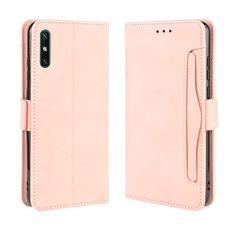 Capa com compartimento para cartão para Huawei Enjoy 10e, capa flip carteira com suporte de couro para Huawei Enjoy 10e, capa magnética retrô para celular, capa carteira com compartimentos para