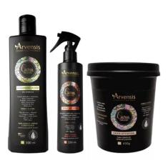 Kit Arvensis Cachos Ativador Crespo Day After Geleia Suave