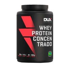 Whey Protein Concentrado 900G Dux - Pote - Chocolate Branco - Dux Nutr