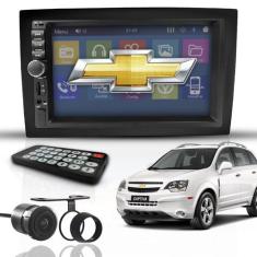 Kit Central Multimídia Painel 2 Din Bt Dvd Mp5 Gm Captiva - First Opti