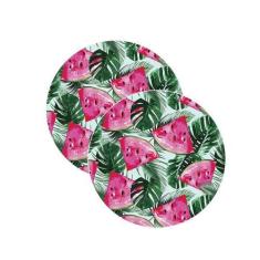 Sousplat Tropical Melancia - NSW, 2 Peças, com base