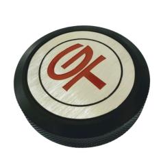 Tampa De Radiador Billet Black Ford Maverick Gt Red