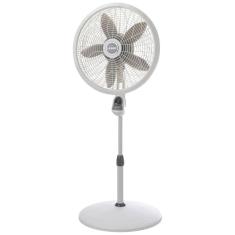 Ventilador Pedestal com Controle Remoto e 3 Velocidades, 110V 18W, Lasko, Branco