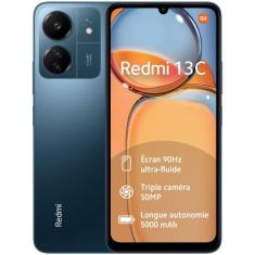 Smartphone 13C 256GB 8GB RAM Dual SIM Tela 6.74 - Azul