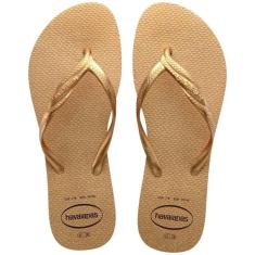 Chinelo Havaianas Fantasia Gloss Dourado-Unissex