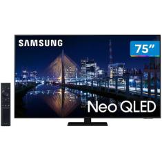Smart Tv 75 4K Neo Qled Mini Led Samsung 75Qn85aa - 120Hz Som Em Movim