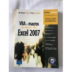 VBA e Macros para Microsoft® Office Excel 2007