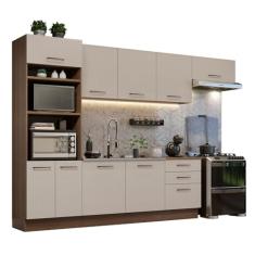 Armário de Cozinha Completa 330cm Agata Madesa 01