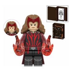 Boneco Blocos De Montar Feiticeira Escarlate Multiverso