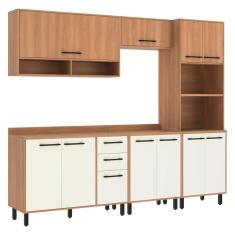 Cozinha Completa Modulada 5 Peças com Torre Quente Havana Multimóveis CR20333