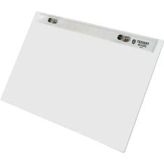 Prancheta Portátil em Acrílico Cristal com 3 mm de Espessura, Trident 48-A3AC, Incolor, Formato A3