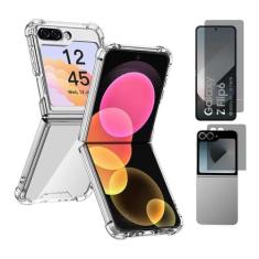 Capa Transparente + Pel. Gel Privativa Para Samsung Z Flip 6 - DB