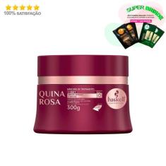 Máscara De Hidratação Haskell Quina Rosa - 250g