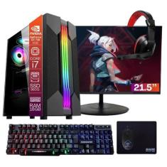 Computador PC Gamer Completo TOB Core i7 SSD 960GB 16GB VGA GT730 4GB 