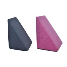 Kit 2 Travesseiros Almofada Triangular Espuma Encosto Adulto Apoio Cos