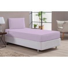 Jogo de Cama Lençol Solteiro Azul 80% Algodão 2 Peças - BruceBaby Bord