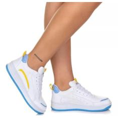 Tenis Casual Feminino Conforto Estilo Urbano Esporte - Floratine, Bran