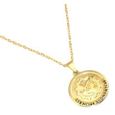Colar Cordão Profissão Ciências Contábeis Folheado 18k