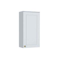 Armário Aéreo p/ Cozinha Americana 1 Porta 40cm Branco - Henn