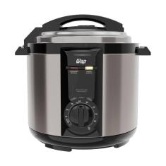 Panela De Pressão Elétrica 5L Inox Antiaderente Graystone 900W WPPE2 Wap 220V