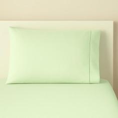 Lençol cama Solteiro 400 Fios 2 Peças algodao com elastico - Rafaloro,