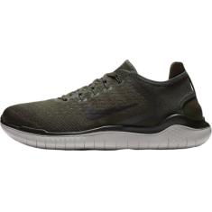 Nike Free RN 2018 Tênis de corrida feminino, preto/branco, tamanho 36, Cargo cáqui/sequoia preta, 44