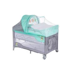 Berço Cercado Premium Chiqueirinho com Mosquiteiro e Trocador até 18Kg