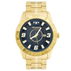 Relógio Masculino Technos Racer 2115KYZ/4A 46mm Aço Dourado-Masculino