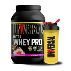 Whey Protein 3W Ultra Whey Hidrolisado - Isolado - Concentrado 900g + Coqueteleira 600ml - Universal-Unissex