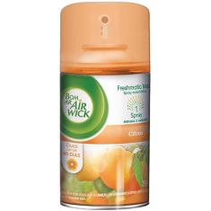Odorizador de Ambiente Refil 250ml Freshmatic Citrus 1 un Bom Ar