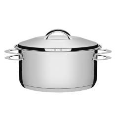 Caçarola Rasa Tramontina Solar Inox - 24cm