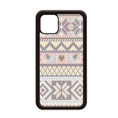 Capa padrão de triângulo octogonal de losango para iPhone 11 Pro Max para Apple Mobile Case Shell