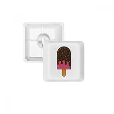 Kit de atualização de teclado mecânico PBT com teclado mecânico de sorvete doce crocante com agulha de chocolate