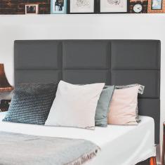Cabeceira Estofada Para Cama Box Queen 127x162 Swede - BF Colchões