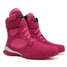 Tênis Feminino Bota de Treino Cano Alto Sneaker Fitness Academia Crossfit Dança