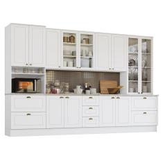 Cozinha Completa Americana 6 Peças com Torre Quente 1 Forno - Móveis Henn