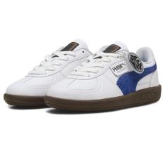 PUMA Tênis infantil unissex Palermo Rocket League, Puma Goma branca, 17