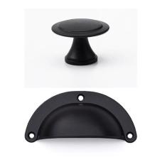 Puxadores Moveis Puxador concha Puxador de armário  Kit Com 7 Peças - 