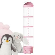 Tubo de armazenamento de bichos de pelúcia,Armazenamento de tubos de bichos de pelúcia - Balde transparente para organizador de brinquedos infantis - Organizador de bonecas de pelúcia, balde grande de