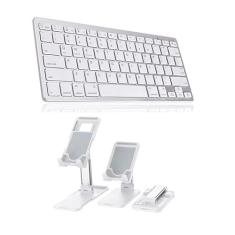 BDNET, Teclado Bluetooth P/galaxy A8 X200/x205 10,5+ Sup Branco