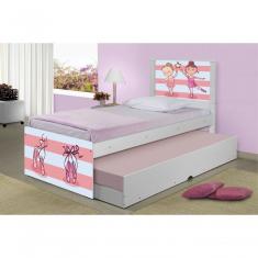 Bicama Juvenil Adesivada Bailarinas