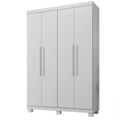 Roupeiro Milão 4 Portas 3 Gavetas Benetil Branco