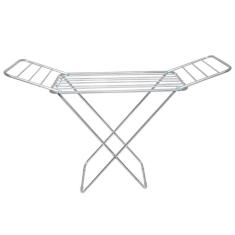 Varal de Chão Mor com Abas Alumínio Slim Dobrável