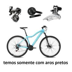 Bicicleta Aro 29 Absolute Hera Feminina Câmbios Shimano Altus 24v K7 Alumínio Freios Hidráulicos Garfo Com Trava