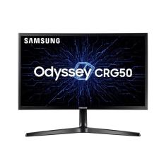 Monitor Gamer Curvo Samsung Odyssey CRG50 24 Led FHD 144HZ 4MS VA Freesync LC24RG50FQLMZD - Preto