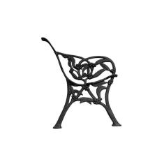 Par Pé de Banco Praça Jardim Decoração Café Ferro Fundido