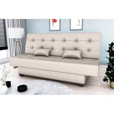 Sofá Cama Laila Corano Bege F290 - Matrix